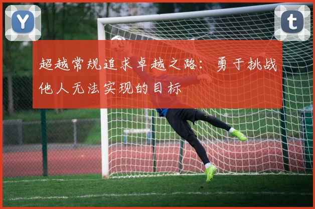 超越常规追求卓越之路：勇于挑战他人无法实现的目标
